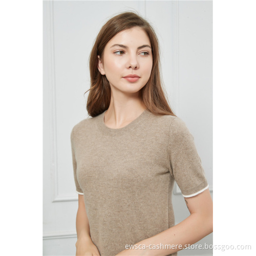Ready To Ship Baby Cashmere Crewneck Tee
